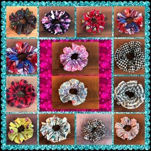 100% Cotton Hair Scrunciis